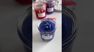 #blueberry #jam #candlepouring #candlemaker #candlemaking #doityourself #diycandle #homedecor #diy