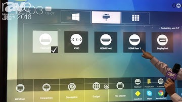 ISE 2018: Newline Interactive Exhibits Its TruTouch VN Series of Collaboration Boards