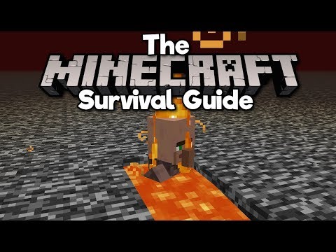 Transporting Villagers... Using Lava! ▫ The Minecraft Survival Guide [Part 212]