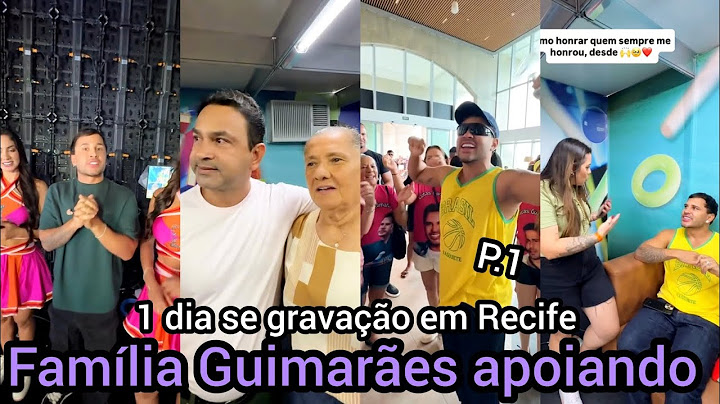 Lucas Guimarães mostra os bastidores do seu primeiro dia de gravações em Recife com apoio da família