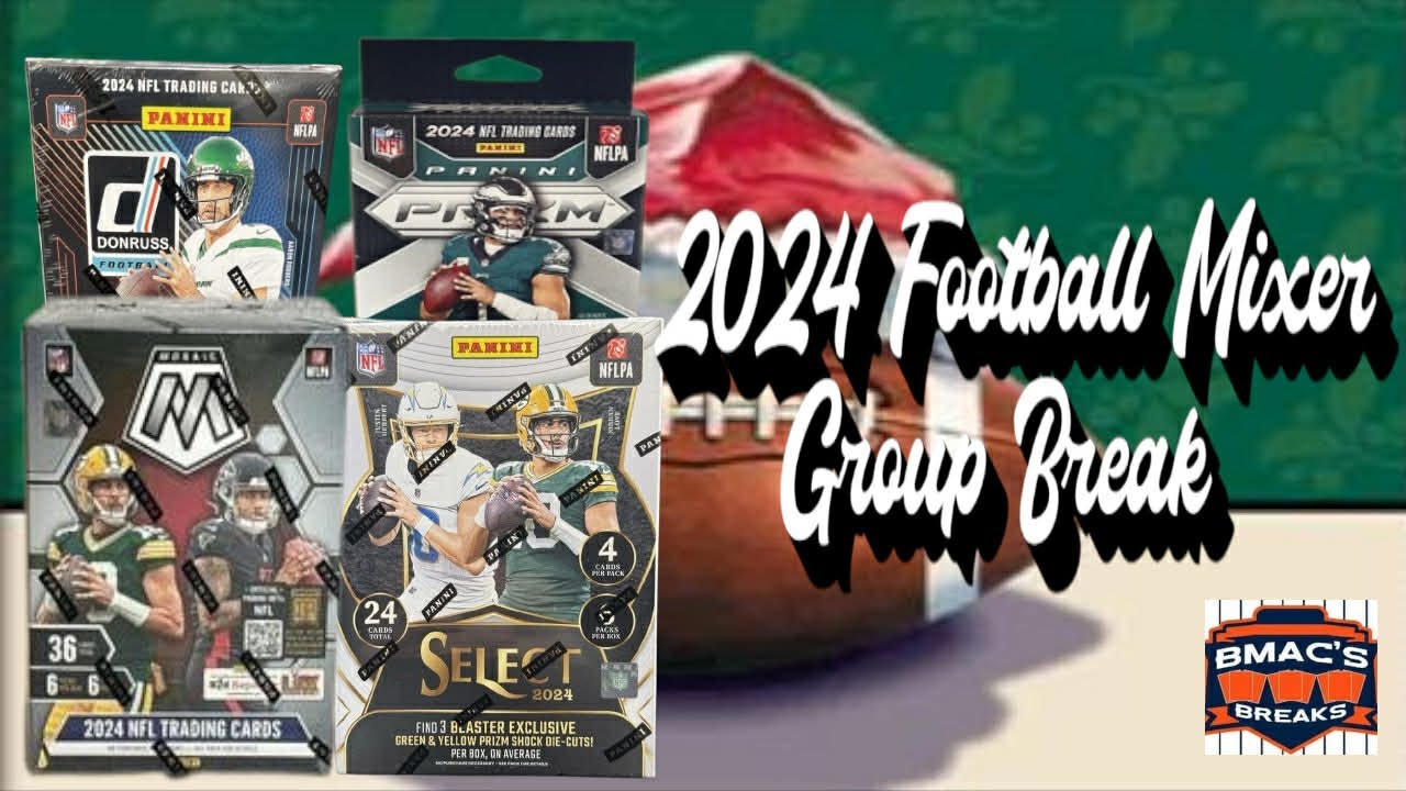2024 NFL 20 Blaster Box Mixer Group Break! | Prizm! | Select! | Donruss! | Mosaic!