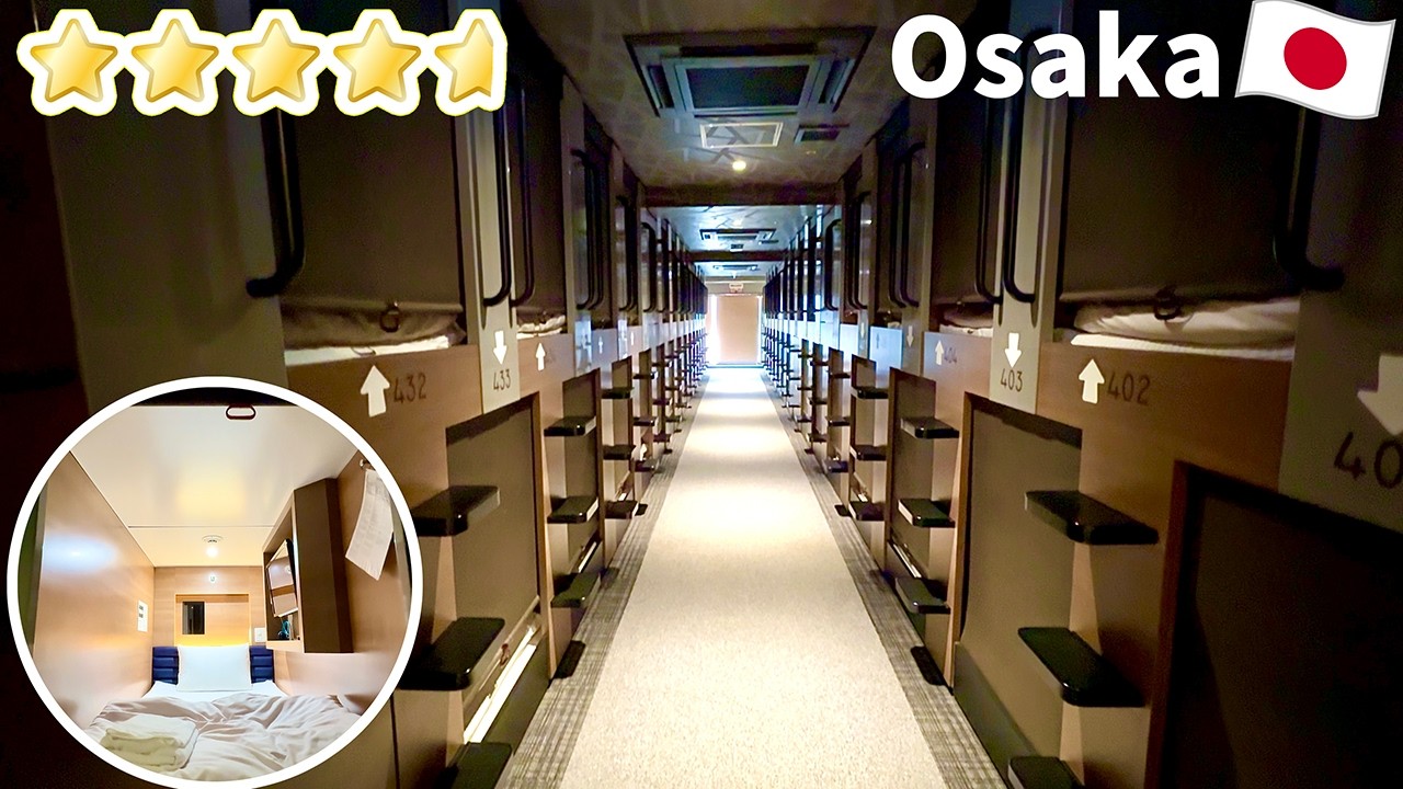 Соло в Осаке Trip🇯🇵 Y's Cabin Namba - это как первый класс в бюджетном путешествии.