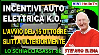 Incentivi per le auto elettriche: rinviato l’avvio piattaforma Sogei