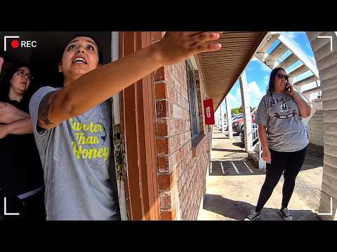 Eviction Dispute Escalates: Aggressive Tenant Confronts Deputy