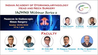 IAOHNS Series 6   Nuances in Endoscopic Sinus Surgery screenshot 1