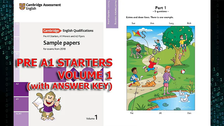 Starters SAMPLE TESTS - Listening Test 1 Volume 1 (ĐÁP ÁN & SÁCH PDF ở phần mô tả)