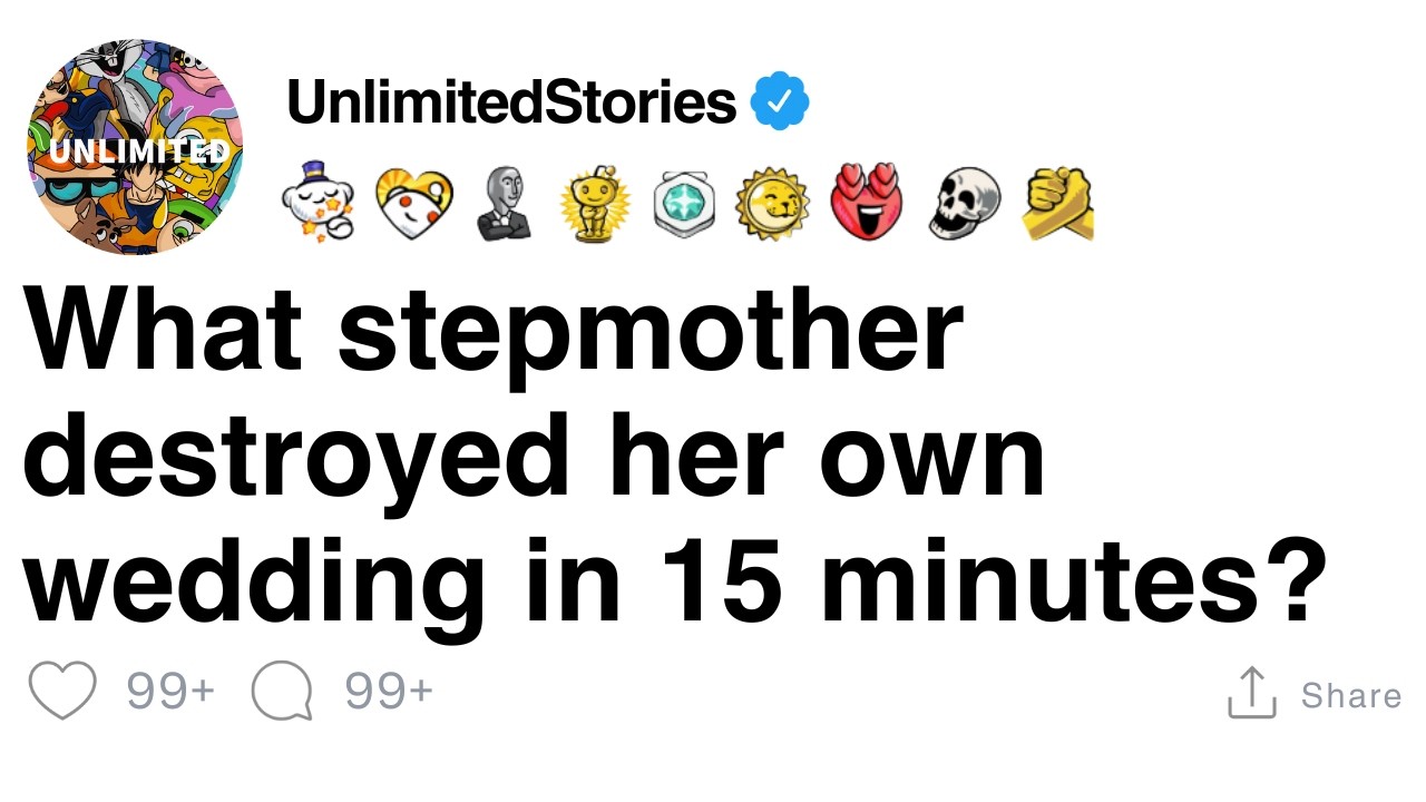 What stepmother destroyed her own wedding in 15 minutes? [FULL STORY]