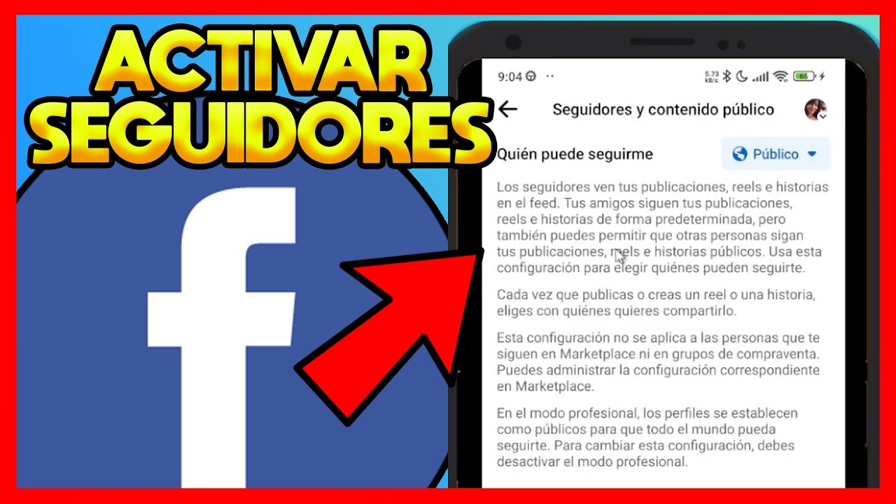 Como Hacer Para Activar Los Seguidores En Facebook www.youtube.com