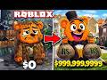 de POBRE a RICO en SHOW de TALENTOS de ROBLOX🤑😰