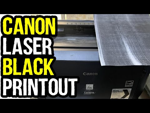 How To Fix Black Pages Printing On Canon Printer