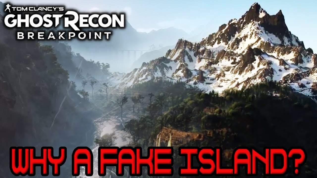Ghost Recon Breakpoint Why A Fake Island For Location No Commentary