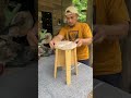This Wood Joint Locks Perfectly So Satisfying To Watch