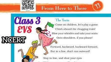 From Here To There | NCERT Class 3 EVS Chapter 11 | Questions Answers Hindi Explanation  |