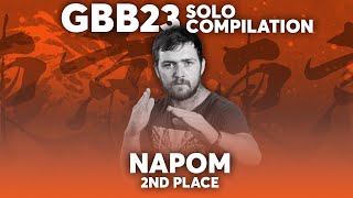 NaPoM  | Runner Up Compilation | GRAND BEATBOX BATTLE 2023: WORLD LEAGUE