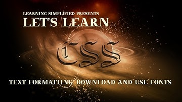 How to Download fonts and Generate Embed Code - Introduction to CSS Tutorial for Beginners - Part I