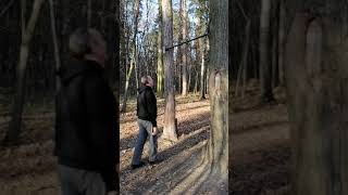 Занятие в осеннем лесу