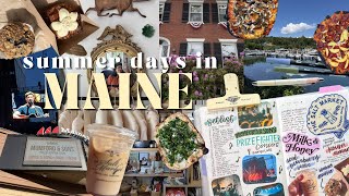 Summer Days in Maine 🌊☀️(shopping, concert night, cozy cooking & journal update!)