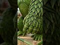 Grandpa's Magic Hands: Weaving a Bamboo Gorilla 🦍 #Shorts