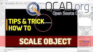 Qcad How To Scale Objects