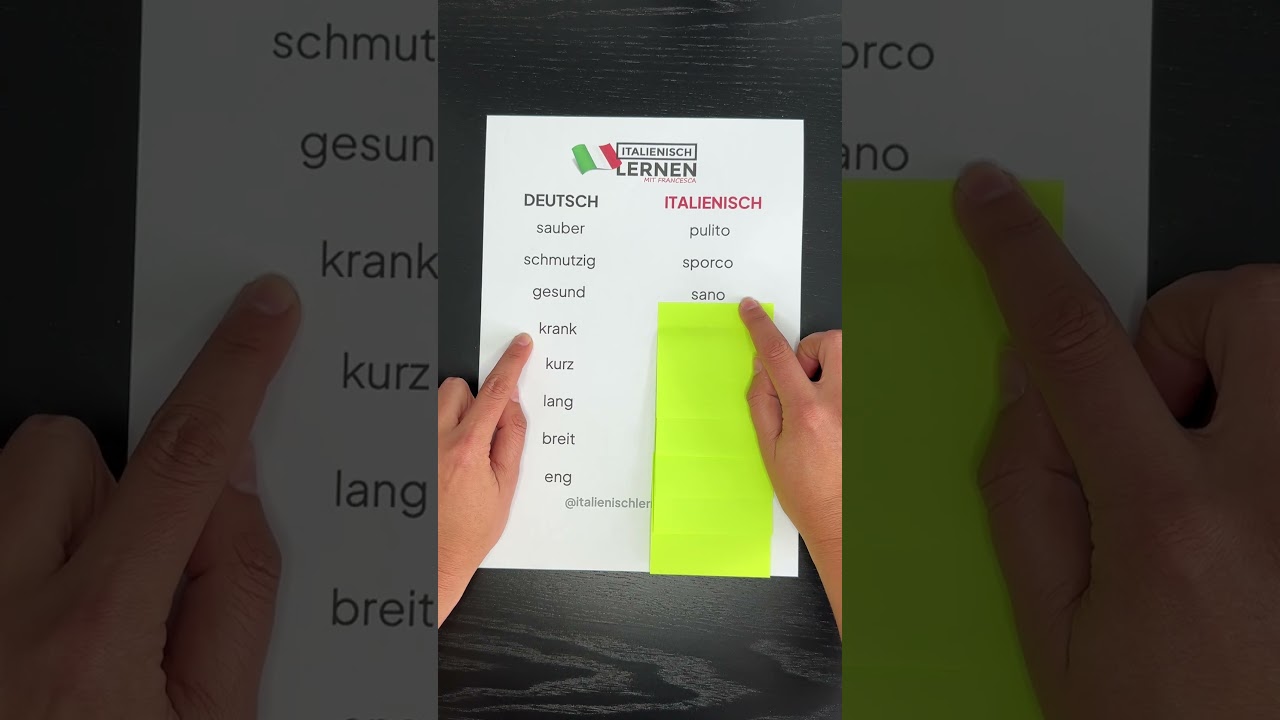 Das musst du unbedingt wissen!🇮🇹 