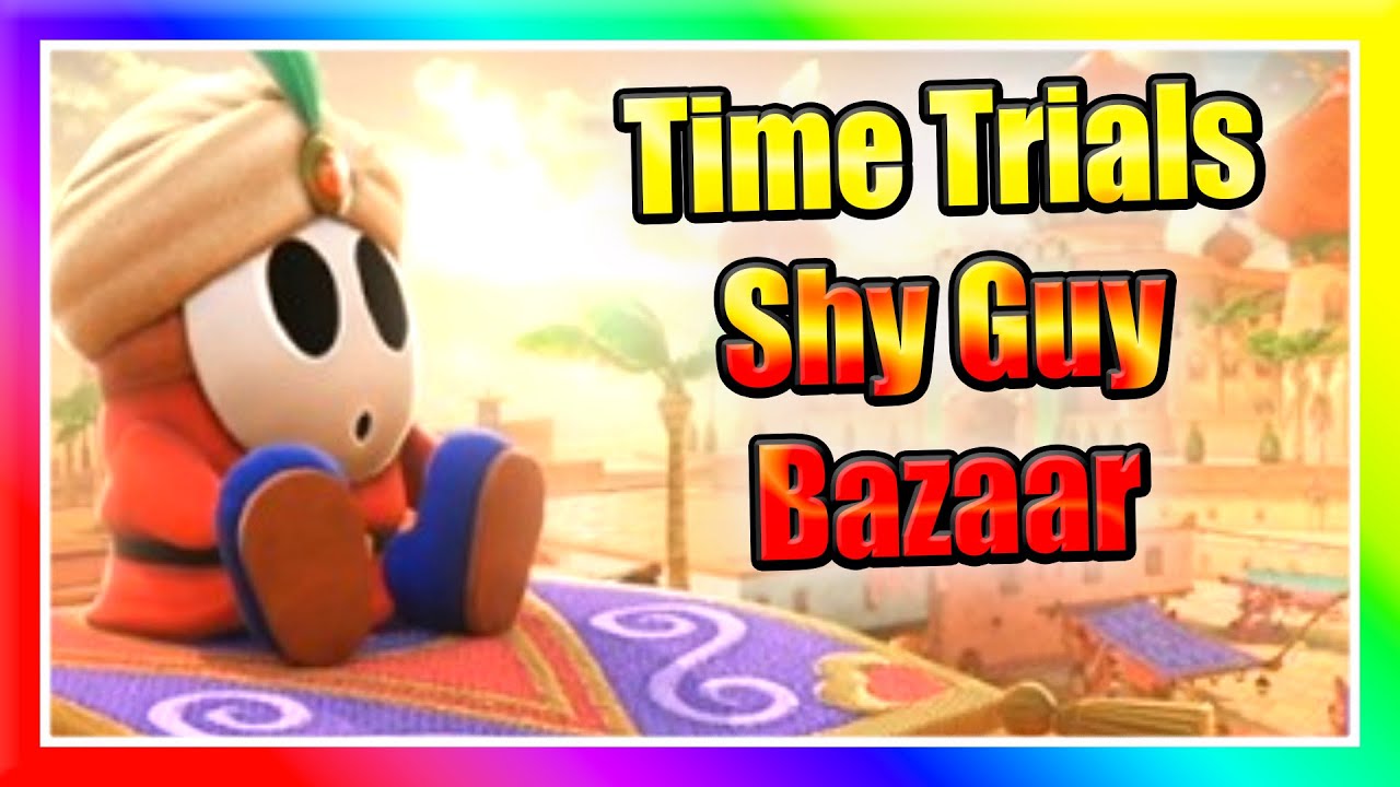 [Former WR] Time Trials Shy Guy Bazaar - Mario Kart World