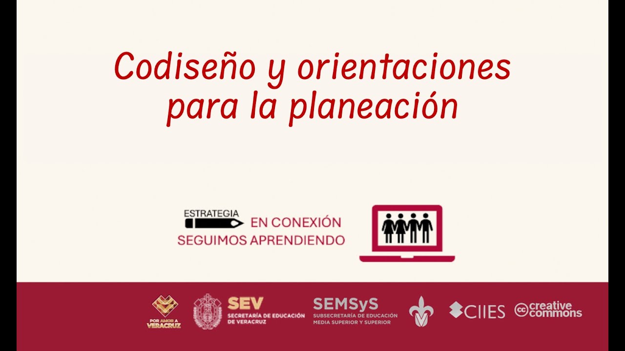 2.4 Codiseño y orientaciones para la planeación