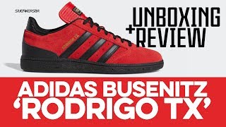 movimiento servilleta Terapia UNBOXING+REVIEW - adidas Busenitz 'Rodrigo TX' - YouTube