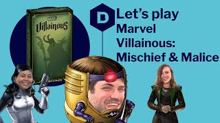 Loki enters the fray! Marvel Villainous: Mischief & Malice board game playthrough