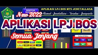 TUTORIAL INPUT APLIKASI LPJ BOS TAHUN 2022