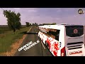 ORANGE TRAVELS || NEW VOLVO WITH REALISTIC MAP || THRUSTMASTER T150PRO STREEING WHEEL ||#euro #bus