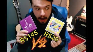 Corda cara vs. barata - Nylon (Augustine vs. Canário)