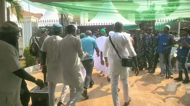 Entrance of  K1 D Ultimate Wasiu Ayinde @ 8 Days Fidau Prayer of Mama Anifowoshe