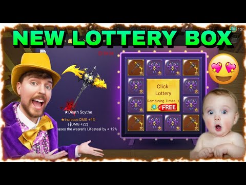 ?How To Get New Lottery Box? In Skyblock Blockman Go Part 4#