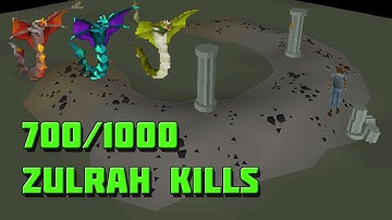 Loot From 700/1000 Zulrah Kills - Framed