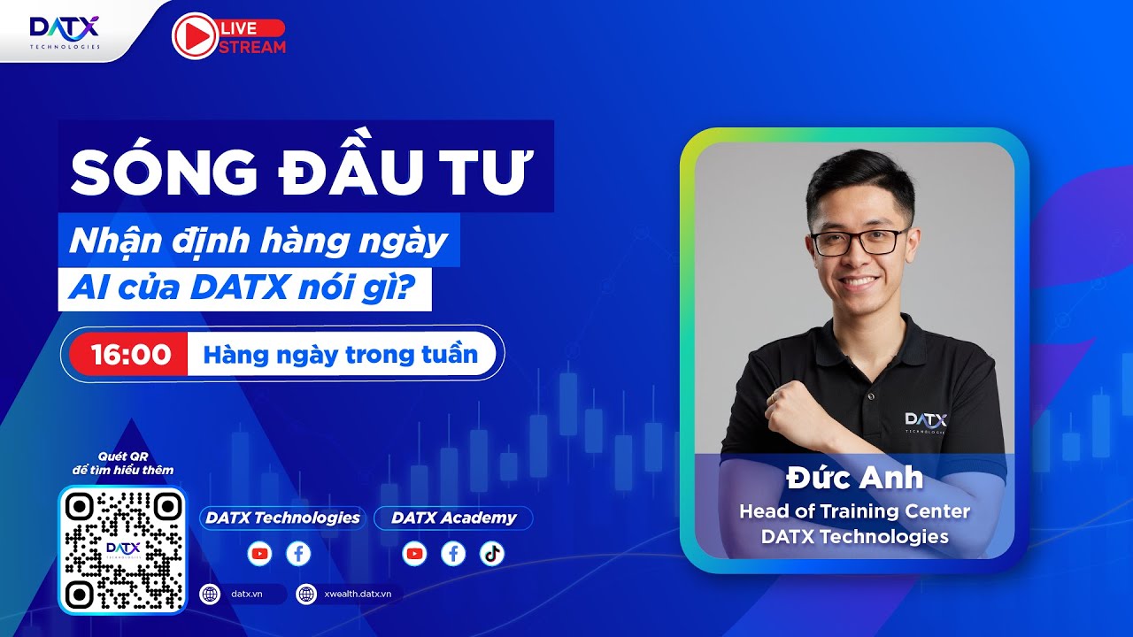 [LIVESTREAM] NHẬN ĐỊNH THỊ TRƯỜNG 30.08.2023: AI CỦA DATX NÓI GÌ? - YouTube
