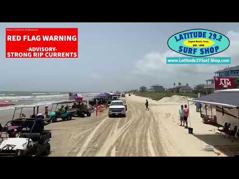 Video: Apakah pantai galveston akan dibuka akhir pekan ini?