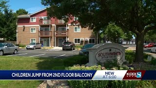 Police Woman Seen Bloody, Naked Before Children Jumped Off Balcony