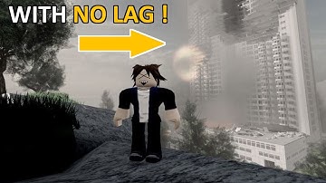 Most realistic Roblox building destruction