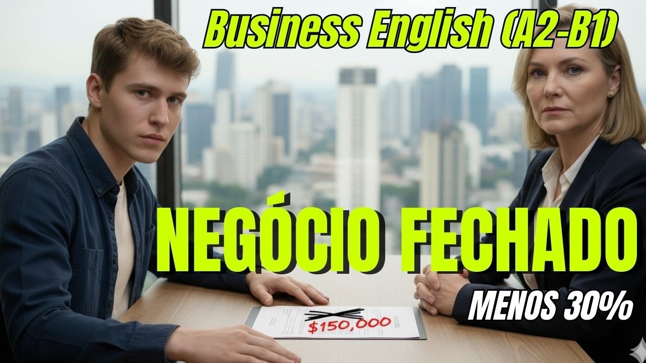 Aprender Ingles: O 'Arsenal de Barganha' para baixar preços | Business English (A2-B1)
