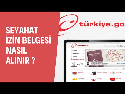 E-DEVLET ÜZERİNDEN SEYAHAT İZİN BELGESİ NASIL ALINIR ?