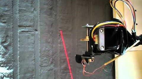 David laser scanner planeless scanning prototype set-up