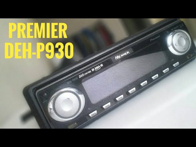 Pioneer PREMIER DEH-P930 - YouTube