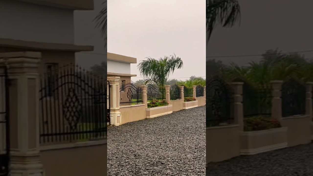 Found this beautiful house in Liberia on Marshall Road