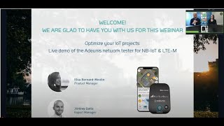 Optimize your IoT Projects  Live Demo of the Adeunis Network Tester for NB-IoT  and LTE M