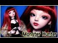 [Doll Repaint] ENG SUB ❣인형을 걸크러쉬한 몬스터 헌터로 변신❣ 60cm 관절인형 프린세스드림 리페인팅 monster hunter/딩가의 회전목마 (DINGA)