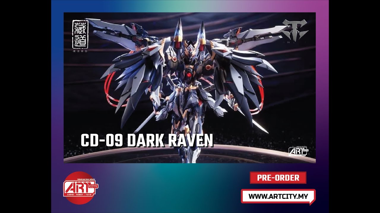 CangDao 藏道 - CD-09 Dark Raven - 1/72 Scale Die Cast Action