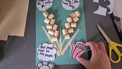 Ruth Childrens Bible Craft Activity