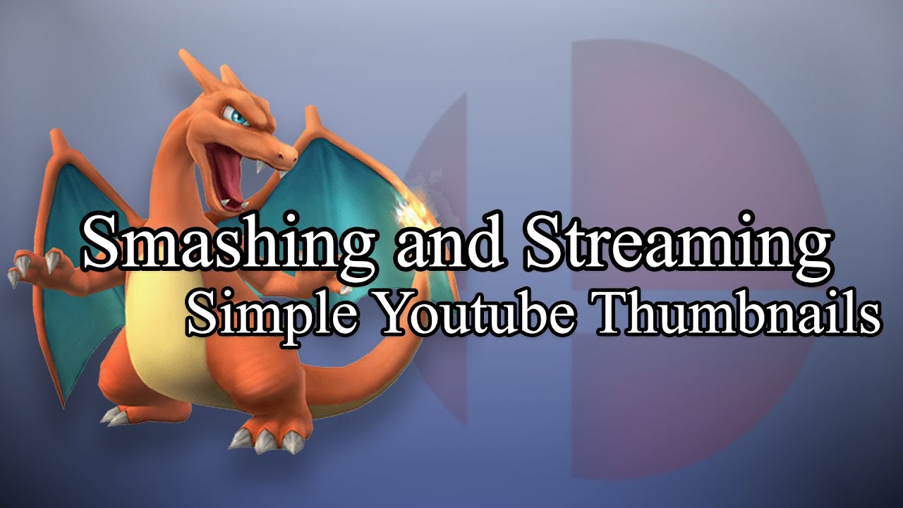 Smashing and Streaming - Making (Simple) YouTube Thumbnails