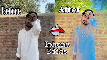 Best iPhone Photo Editing | iPhone Photo Editing Full Tutorial | Iphone Editing Tips | #edit