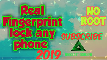 Real Fingerprint lock any phone No Root।Bangla IT Coacher